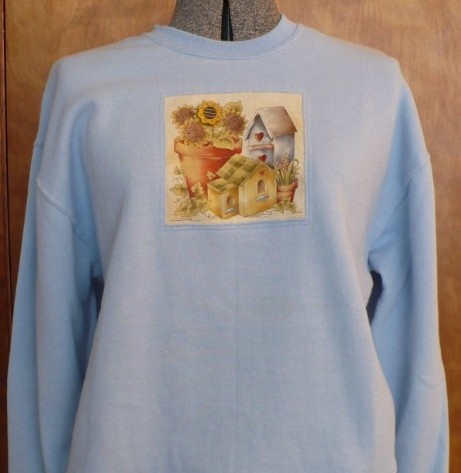 Ladies Pullover Tunic-style Sweatshirt 